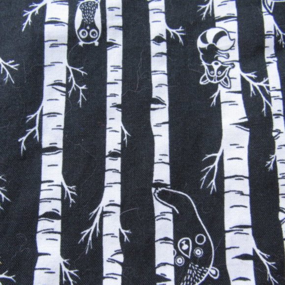 Glow in the Dark Forest Tarot Gemstone Rune Pouch Bag - Picture 7 of 10